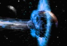 Tiamat choca con Nibiru